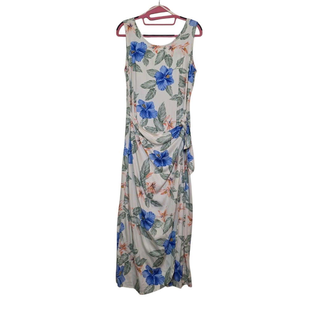 La Cabana Hawaiian Sarong Style Dress ResortWear Tropical Beach Coastal Vacation